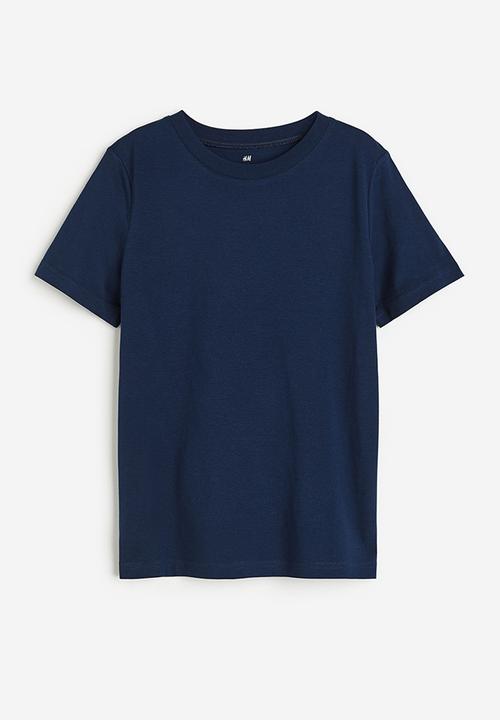 H&M - Cotton t-shirt - navy blue