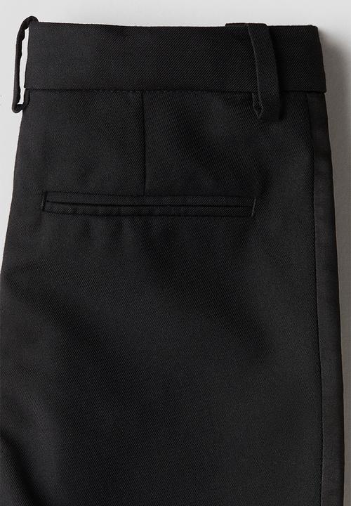 H&M - Tuxedo trousers - black