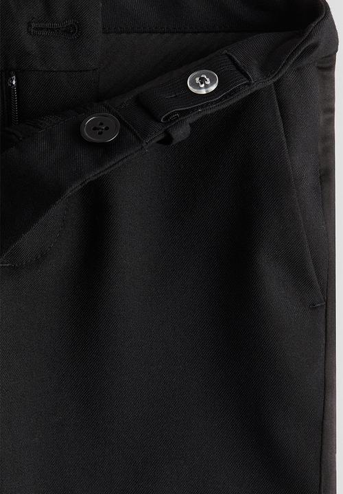H&M - Tuxedo trousers - black