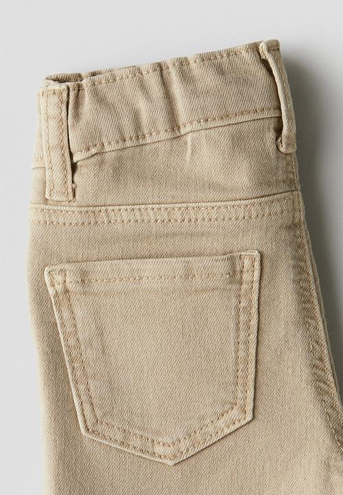 H&M - Skinny fit jeans - beige