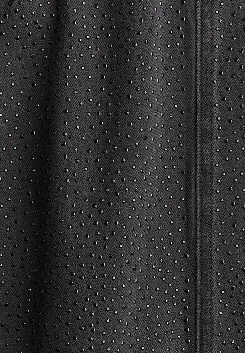 H&M - Embellished denim dress - black