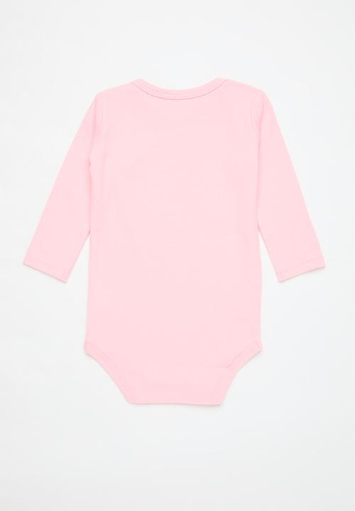 Pop Candy - Long sleeve romper-pink