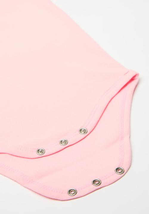Pop Candy - Long sleeve romper-pink
