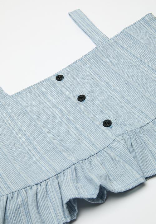 Pop Candy - Cami top & short set - blue
