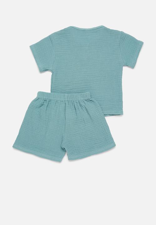 Pop Candy - Top & short set - blue