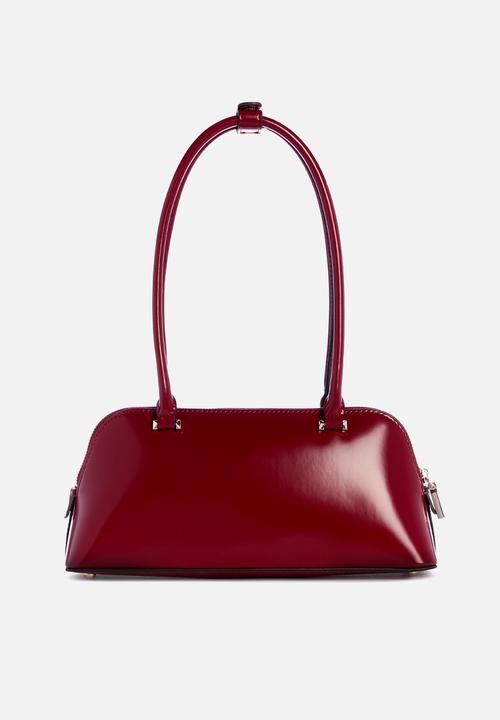 GUESS - Arnela shoulder satchel - red