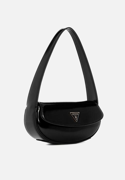 GUESS - Arnela flap shoulder bag - black