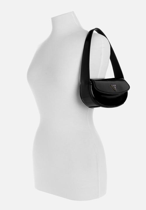 GUESS - Arnela flap shoulder bag - black