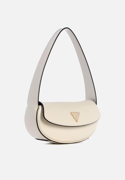 GUESS - Arnela flap shoulder bag - bone