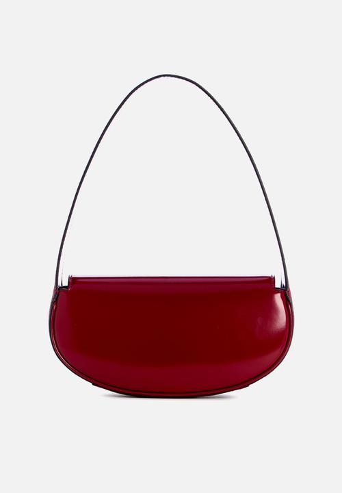 GUESS - Arnela flap shoulder bag - red
