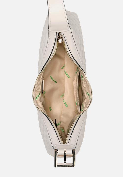 GUESS - Eco rianee shoulder bag - stone