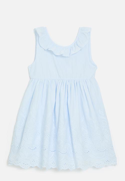 Pop Candy - Anglaise dress - light blue