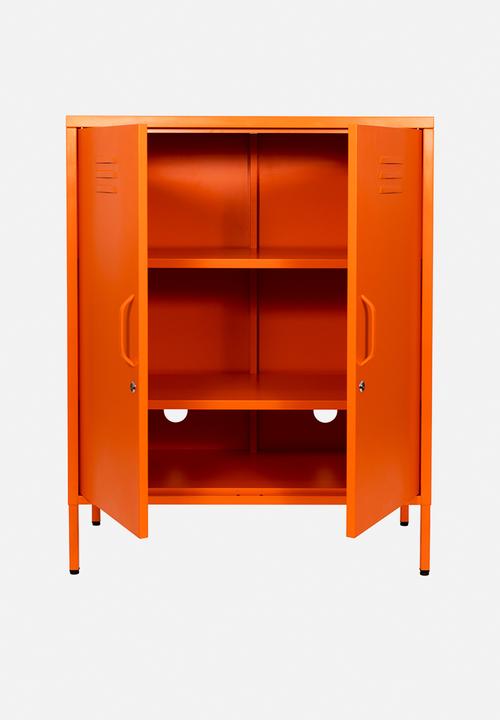 Popstrukt - Sugar Cube Cabinet - Soda Pop Orange