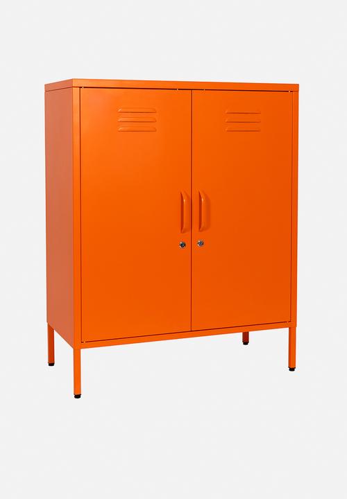 Popstrukt - Sugar Cube Cabinet - Soda Pop Orange