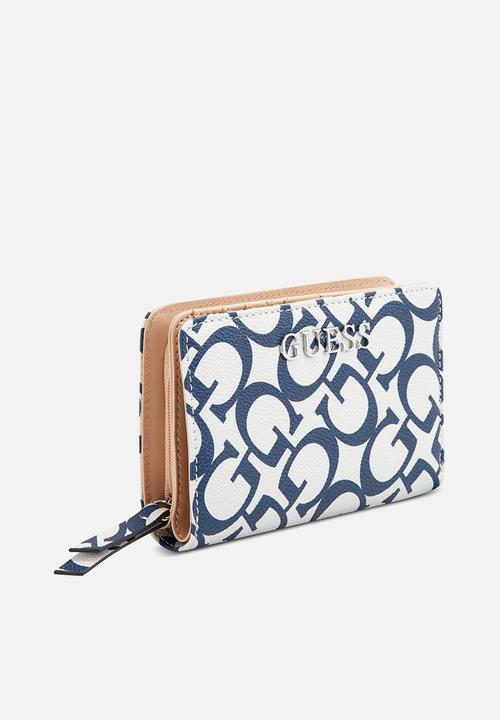 GUESS - Abbas french wallet - navy