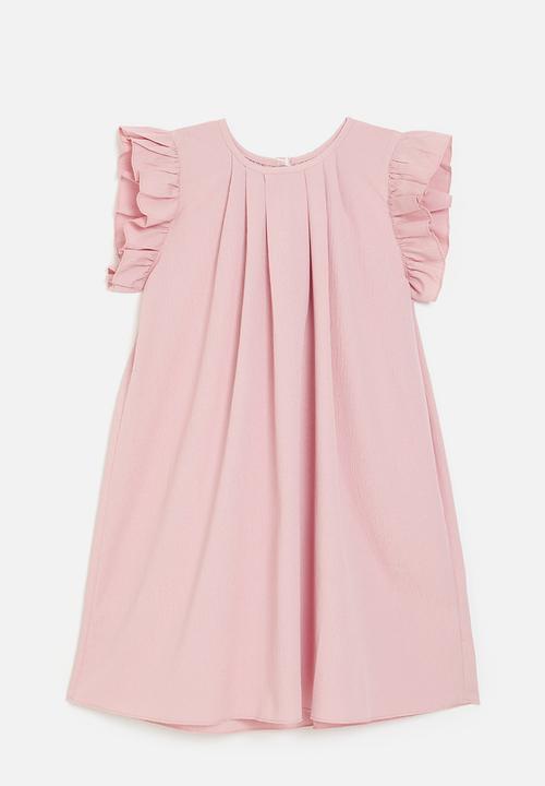Pop Candy - Frilled sleeve dress - pink