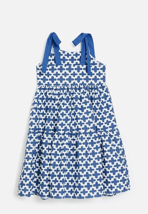 Pop Candy - Dress - blue & white
