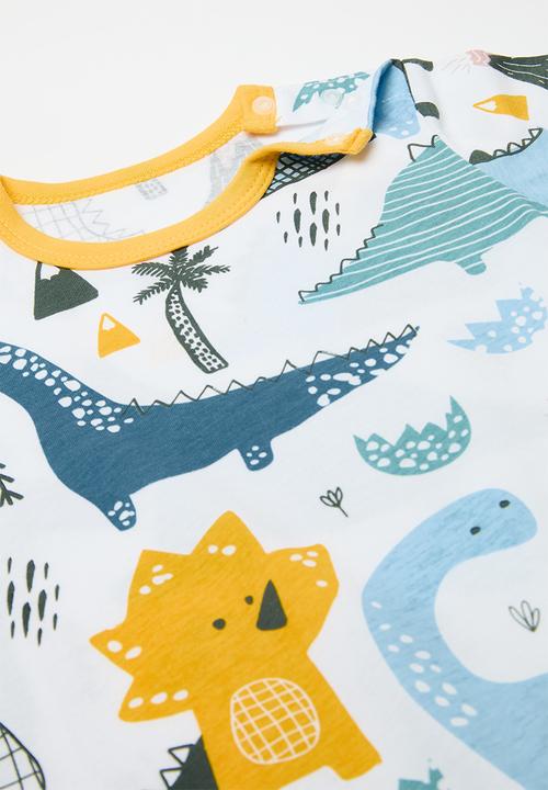 Pop Candy - Dino print romper-multi