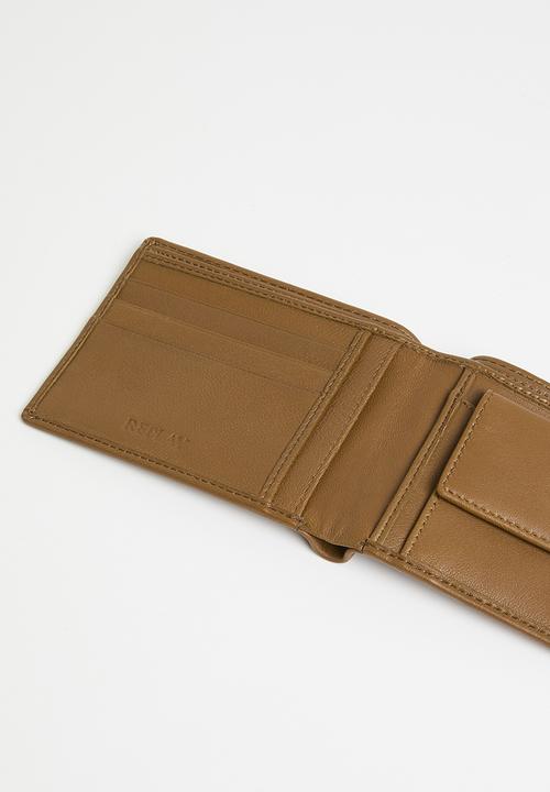Replay - Wallet- brown wood