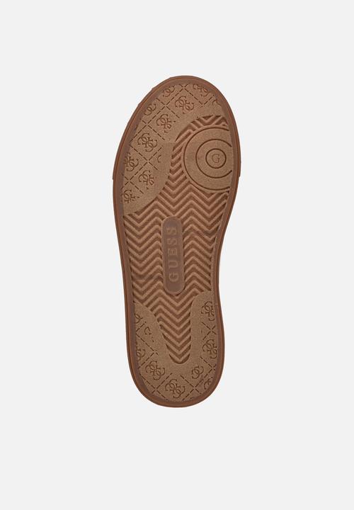 GUESS - Iquilt sport luxe nappa sneaker - sand
