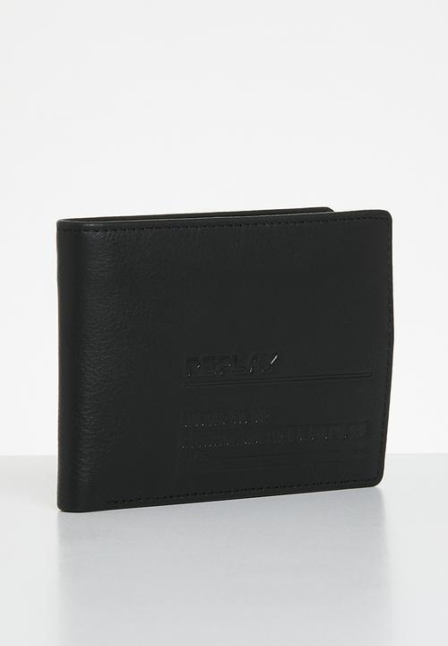 Replay - Wallet- black