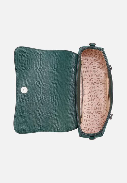 GUESS - Friday harbor crossbody flap - forest