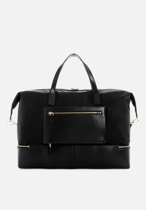 GUESS - G Wave zip bottom duffel - black