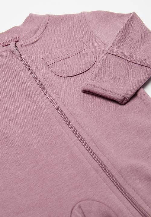 Pop Candy - Zip thru sleep suit - purple
