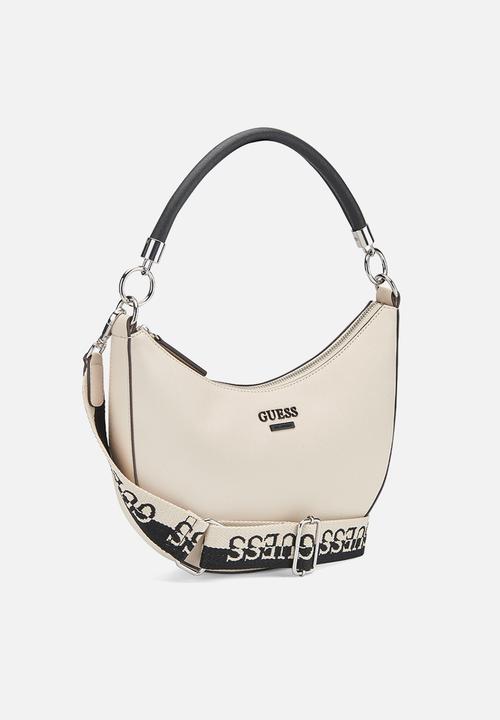 GUESS - Monica mini shoulder bag - stone multi