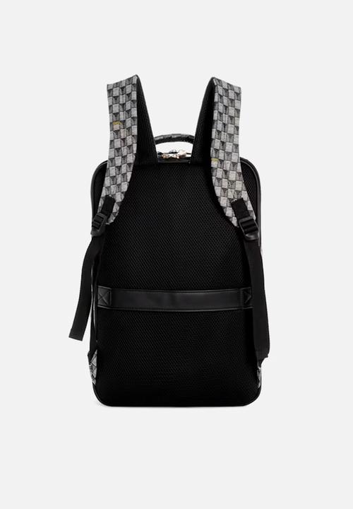 GUESS - G Wave Zip Around Travel Backpack - Black Logo