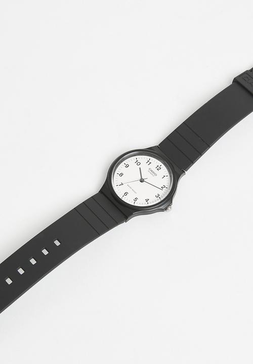 Casio - Analog rnd watch - white & black