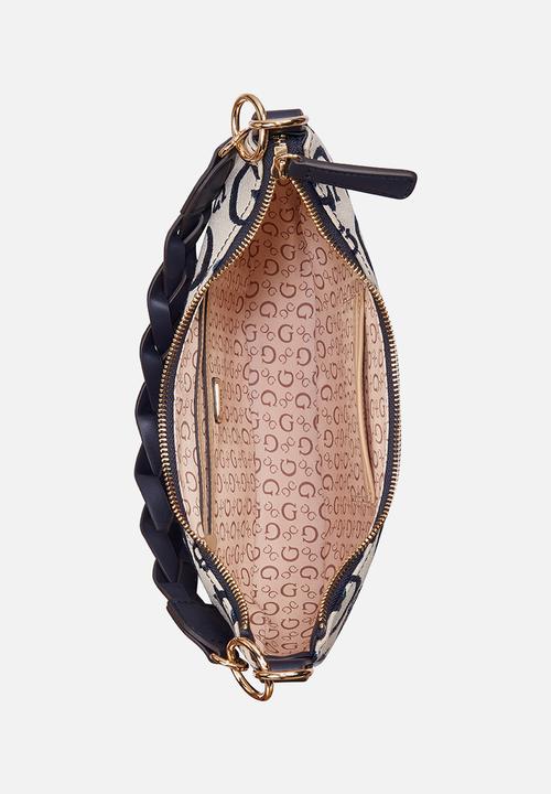 GUESS - Monica mini shoulder bag - navy
