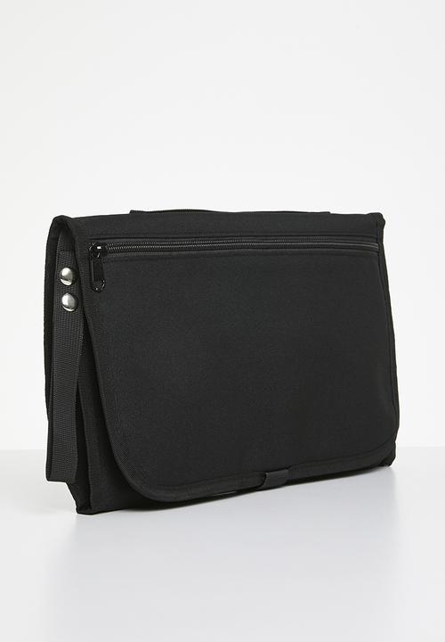Pop Candy - Portable diaper changing bag - black