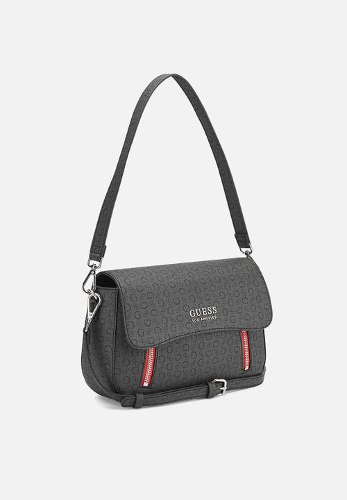 GUESS - Friday harbor crossbody flap - coal