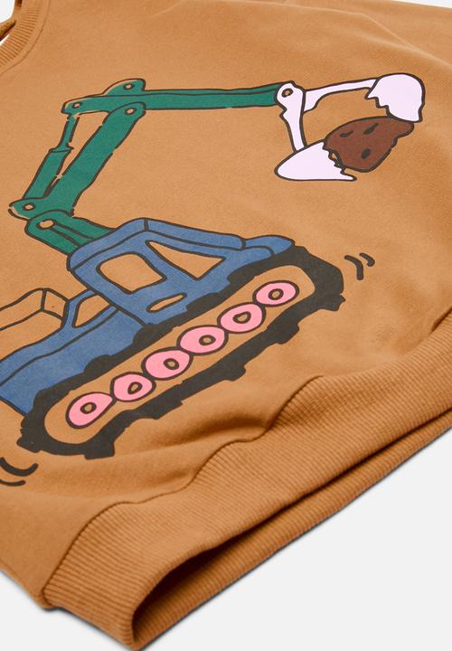 Pop Candy - Sweat top & bottom set - rust