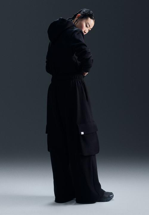 Nike - Nike Phoenix Hoodie - Black/Sail