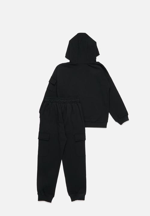 Pop Candy - Hooded tracksuit -black