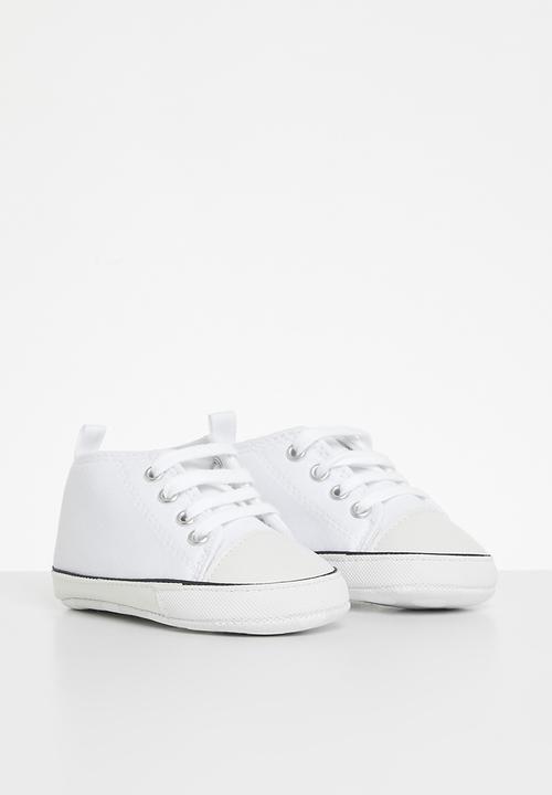 Pop Candy - Lace up sneakers - white