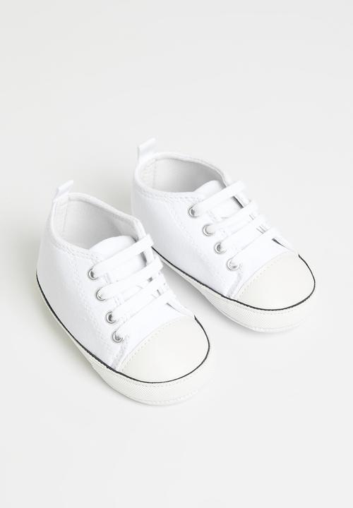Pop Candy - Lace up sneakers - white