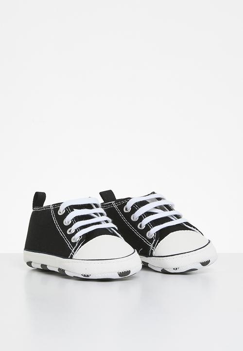 Pop Candy - Lace up sneakers & white