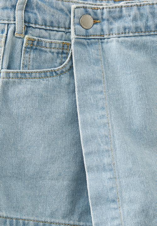 Cotton On - Audrey skort - vintage light wash