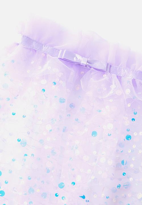 Cotton On - Kids dress up cape - lilac drop/sequins