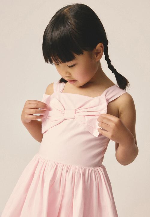 Cotton On - Vera bow dress - ballerina pink