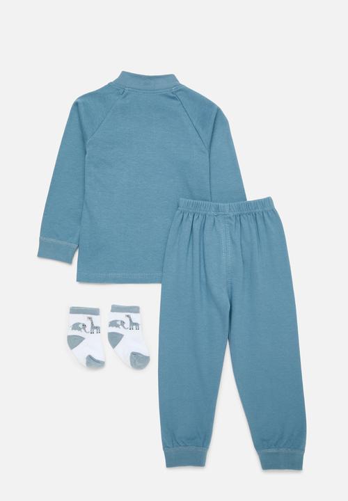 Pop Candy - Printed pj set - blue