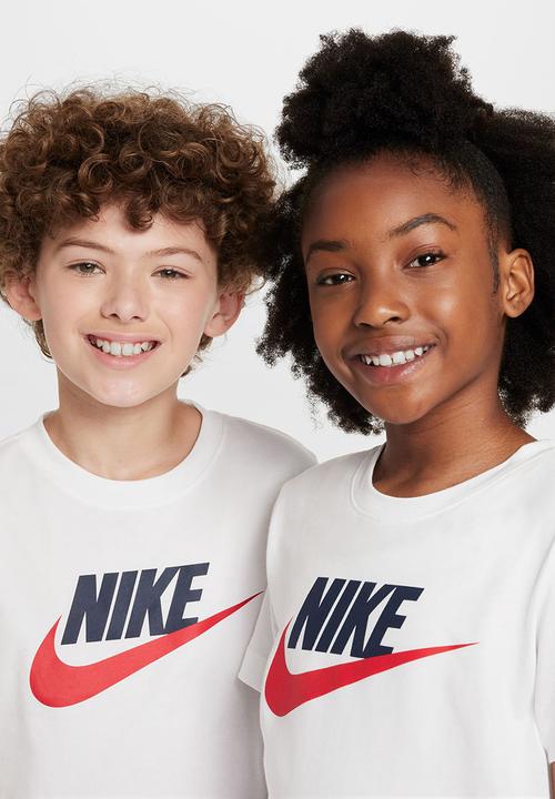 Nike - K Nsw Tee Futura Hbr - White