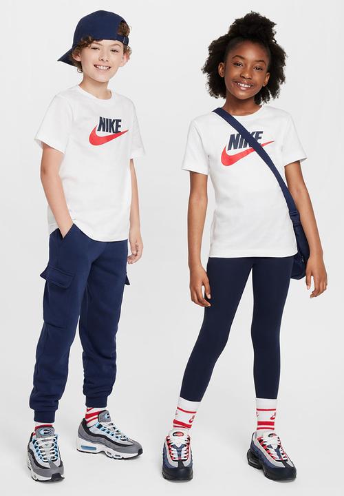 Nike - K Nsw Tee Futura Hbr - White