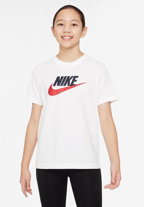 Nike - K Nsw Tee Futura Hbr - White