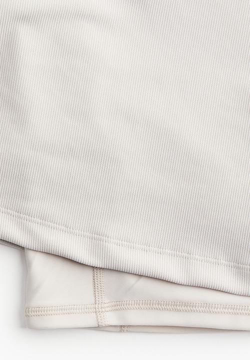 H&M - Tennis mini skirt in drymove™ - ecru