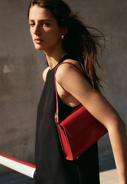 H&M - Flared shoulder bag - red