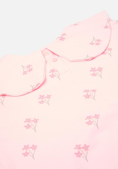 Pop Candy - Peter pan sweat top & legging set-pink